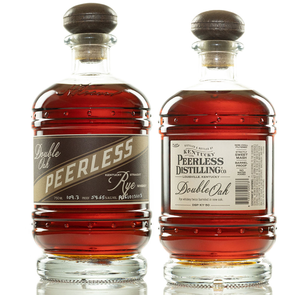 Double Oak Peerless® Small Batch Rye – Peerless Distilling Co.